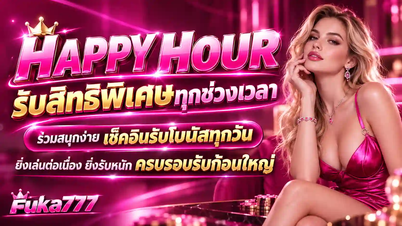 Fuka777 แฮปปี้อาวร์ รับโบนัสทุกวัน